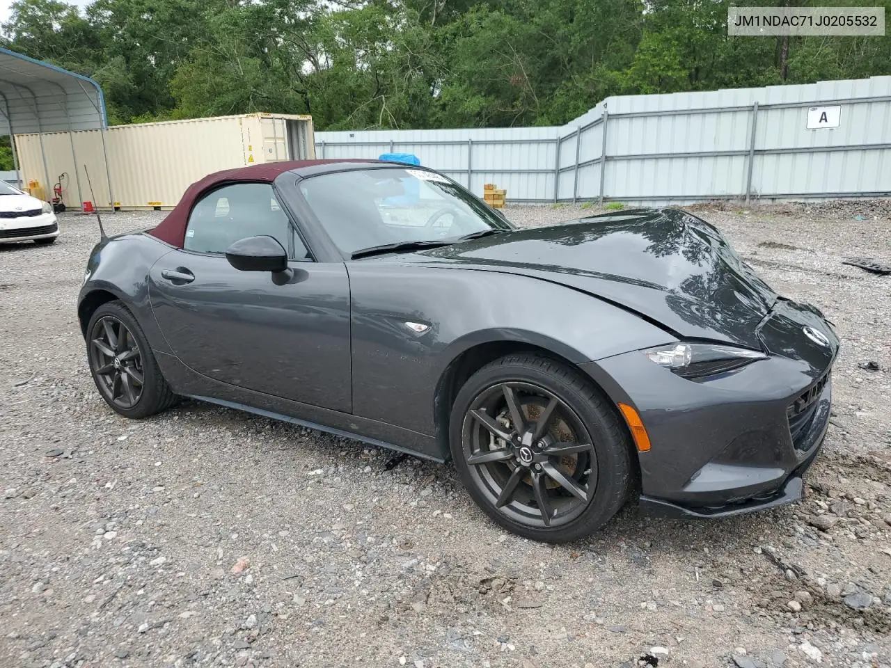 2018 Mazda Mx-5 Miata Club VIN: JM1NDAC71J0205532 Lot: 60148445