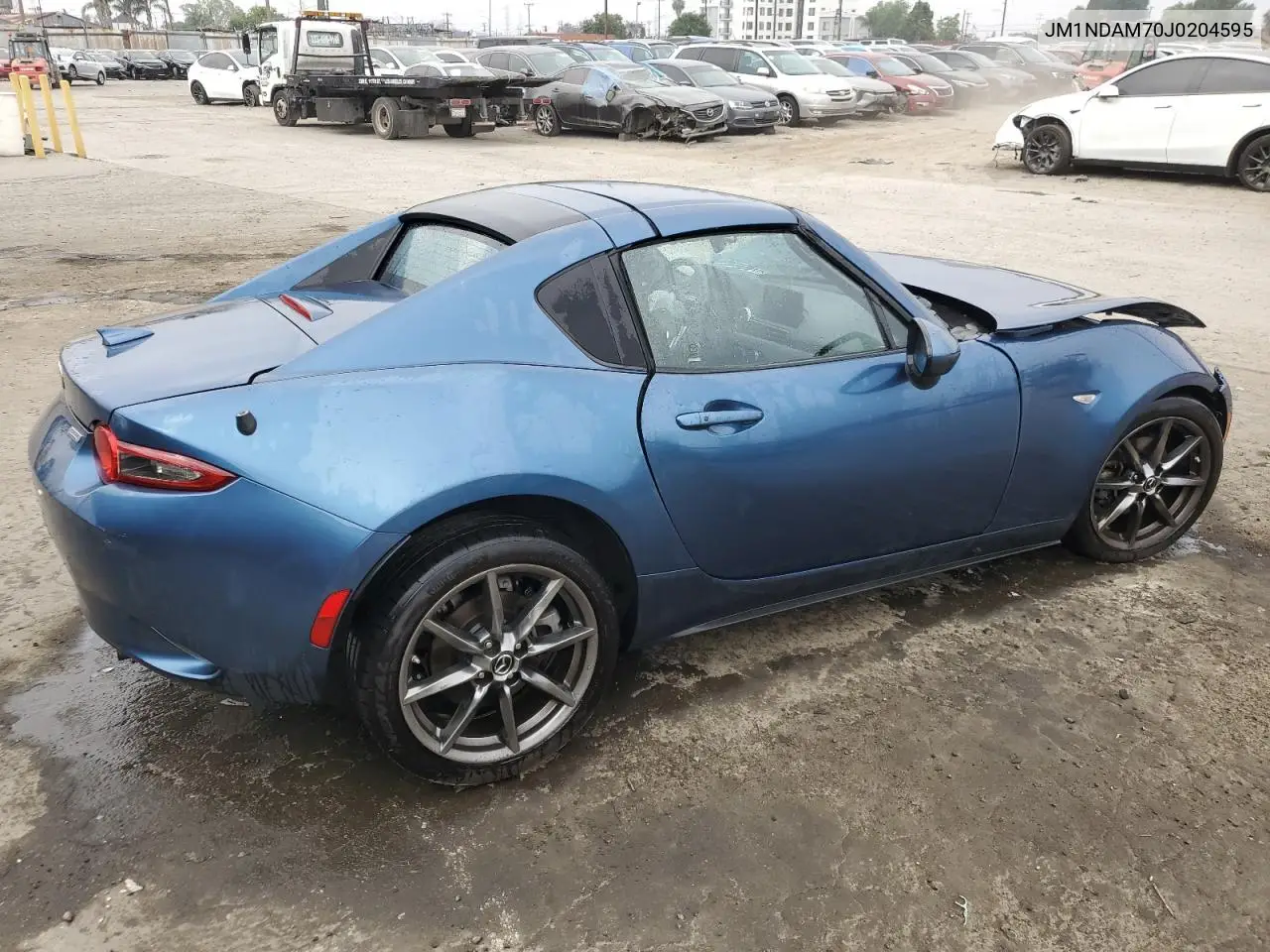 2018 Mazda Mx-5 Miata Grand Touring VIN: JM1NDAM70J0204595 Lot: 60255515