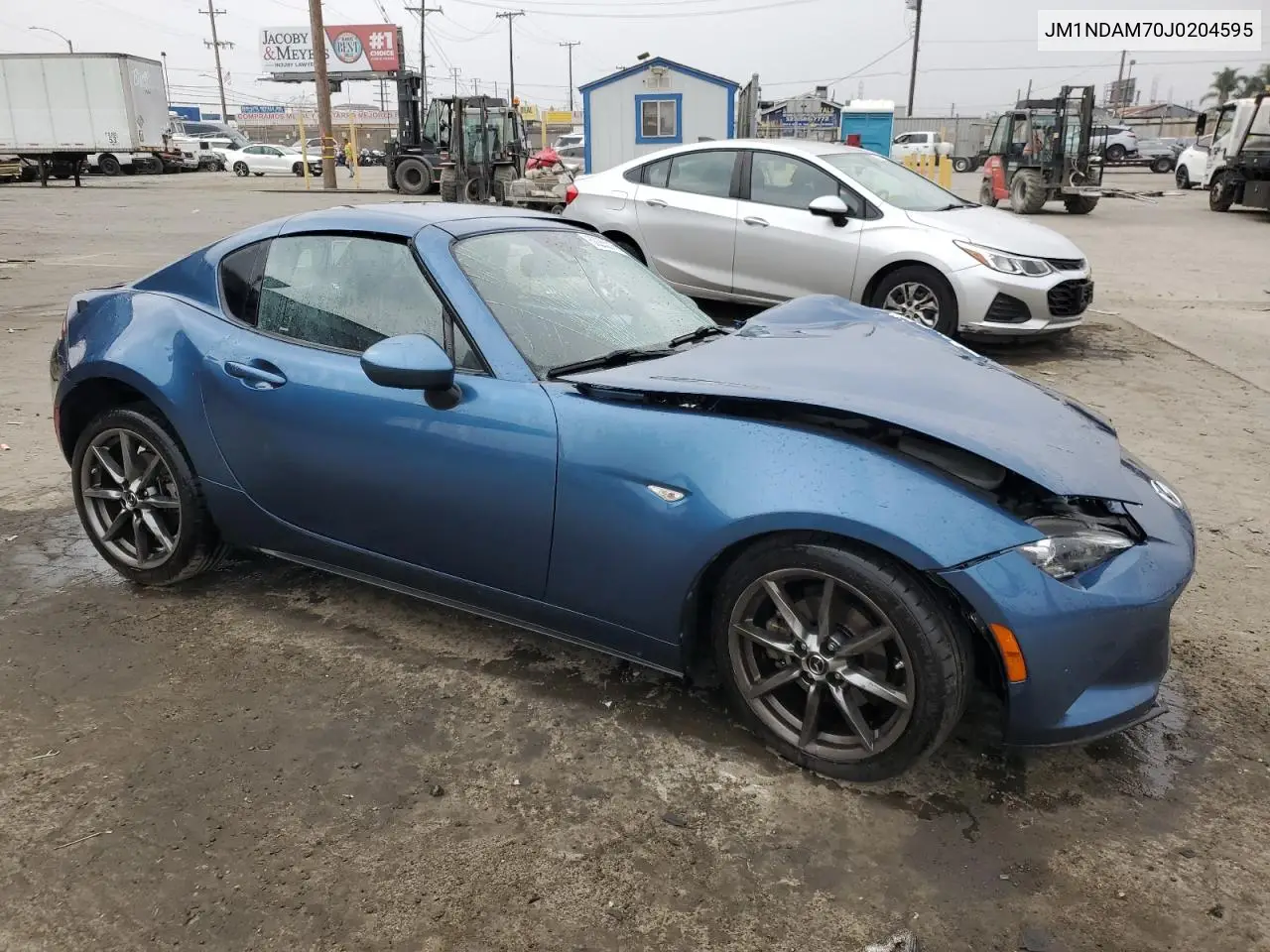 2018 Mazda Mx-5 Miata Grand Touring VIN: JM1NDAM70J0204595 Lot: 60255515
