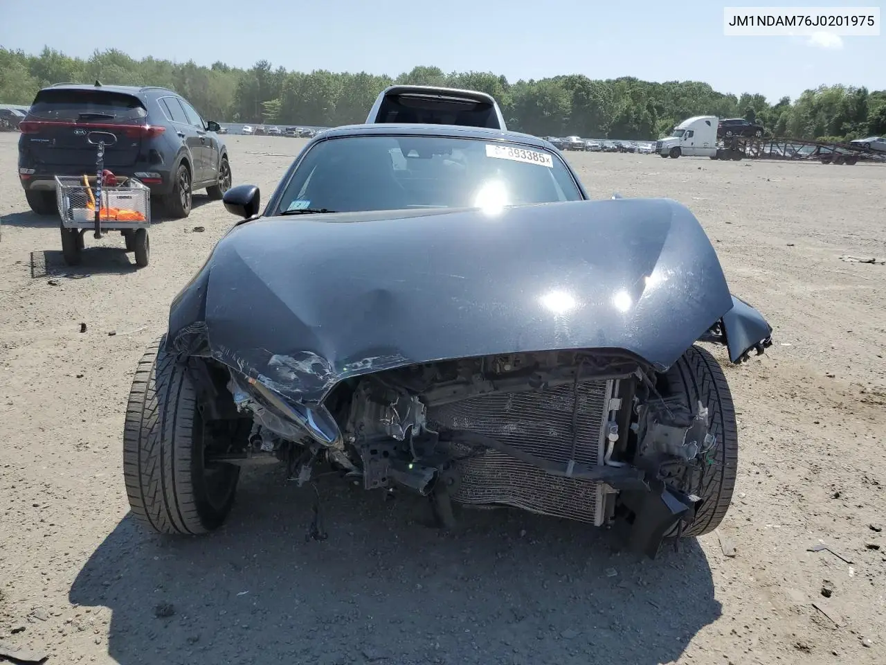 2018 Mazda Mx-5 Miata Grand Touring VIN: JM1NDAM76J0201975 Lot: 61893385