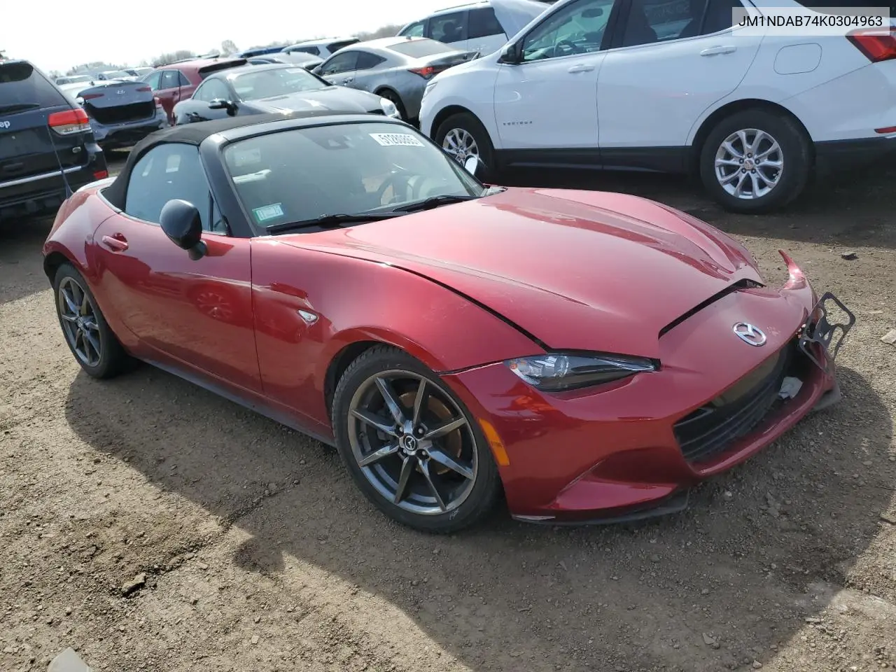 2019 Mazda Mx-5 Miata Sport VIN: JM1NDAB74K0304963 Lot: 51280865