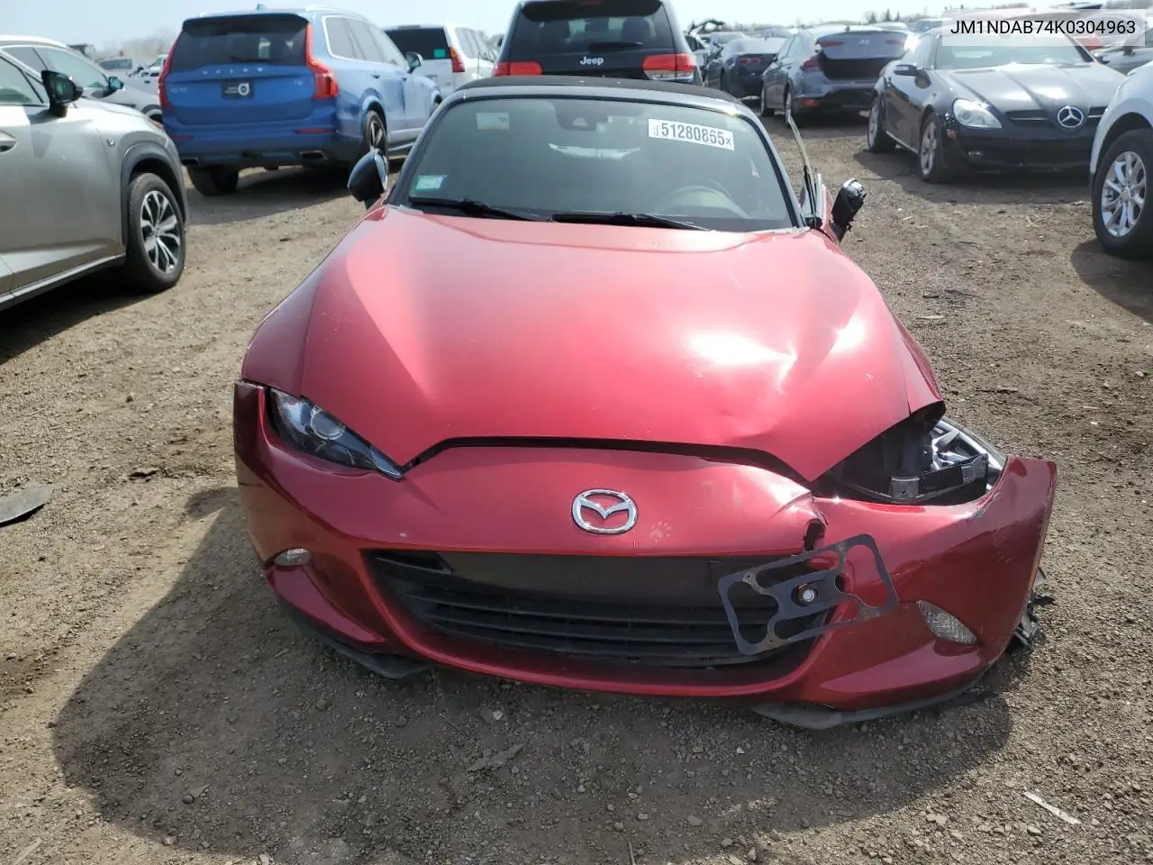 2019 Mazda Mx-5 Miata Sport VIN: JM1NDAB74K0304963 Lot: 51280865