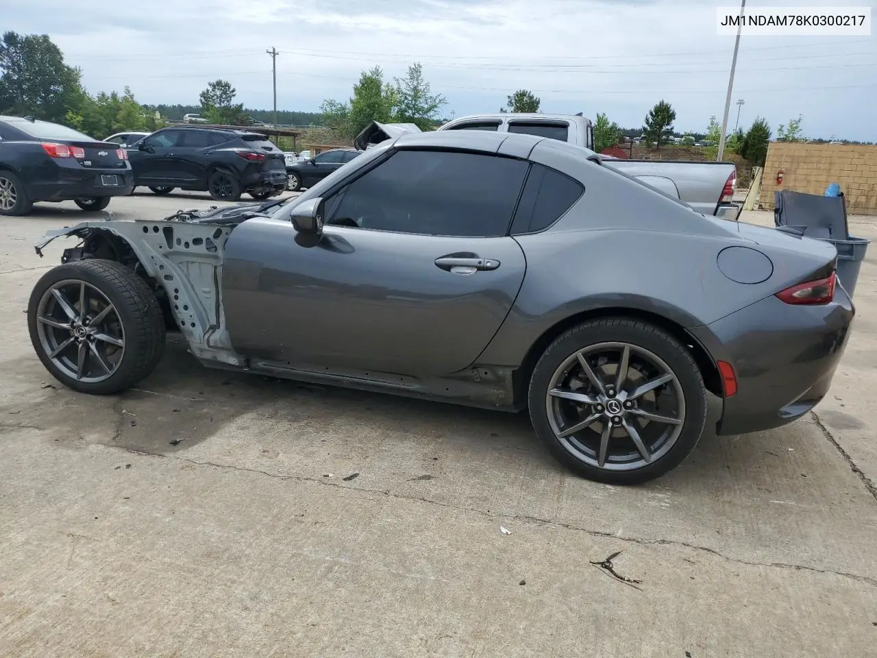 2019 Mazda Mx-5 Miata Grand Touring VIN: JM1NDAM78K0300217 Lot: 55140245