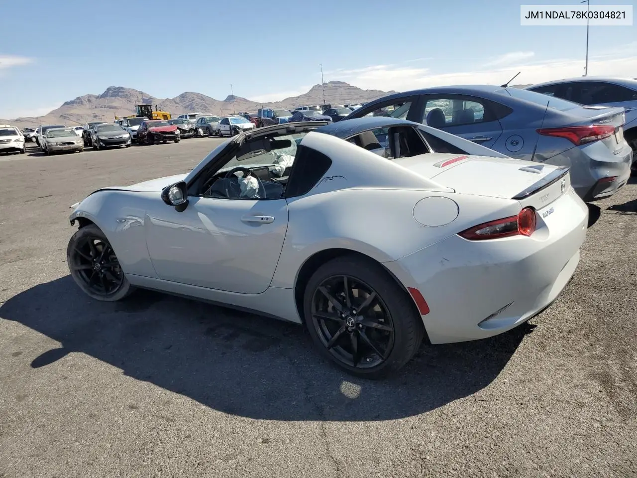 2019 Mazda Mx-5 Miata Club VIN: JM1NDAL78K0304821 Lot: 55311035