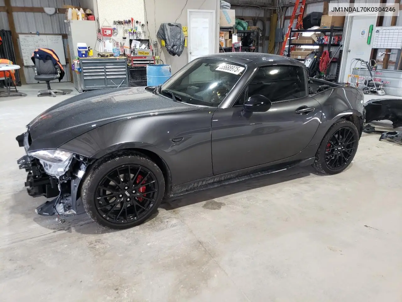 2019 Mazda Mx-5 Miata Club VIN: JM1NDAL70K0304246 Lot: 55688975
