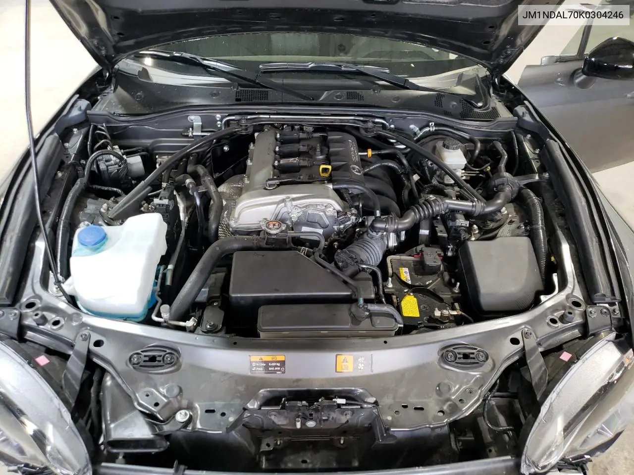 2019 Mazda Mx-5 Miata Club VIN: JM1NDAL70K0304246 Lot: 55688975