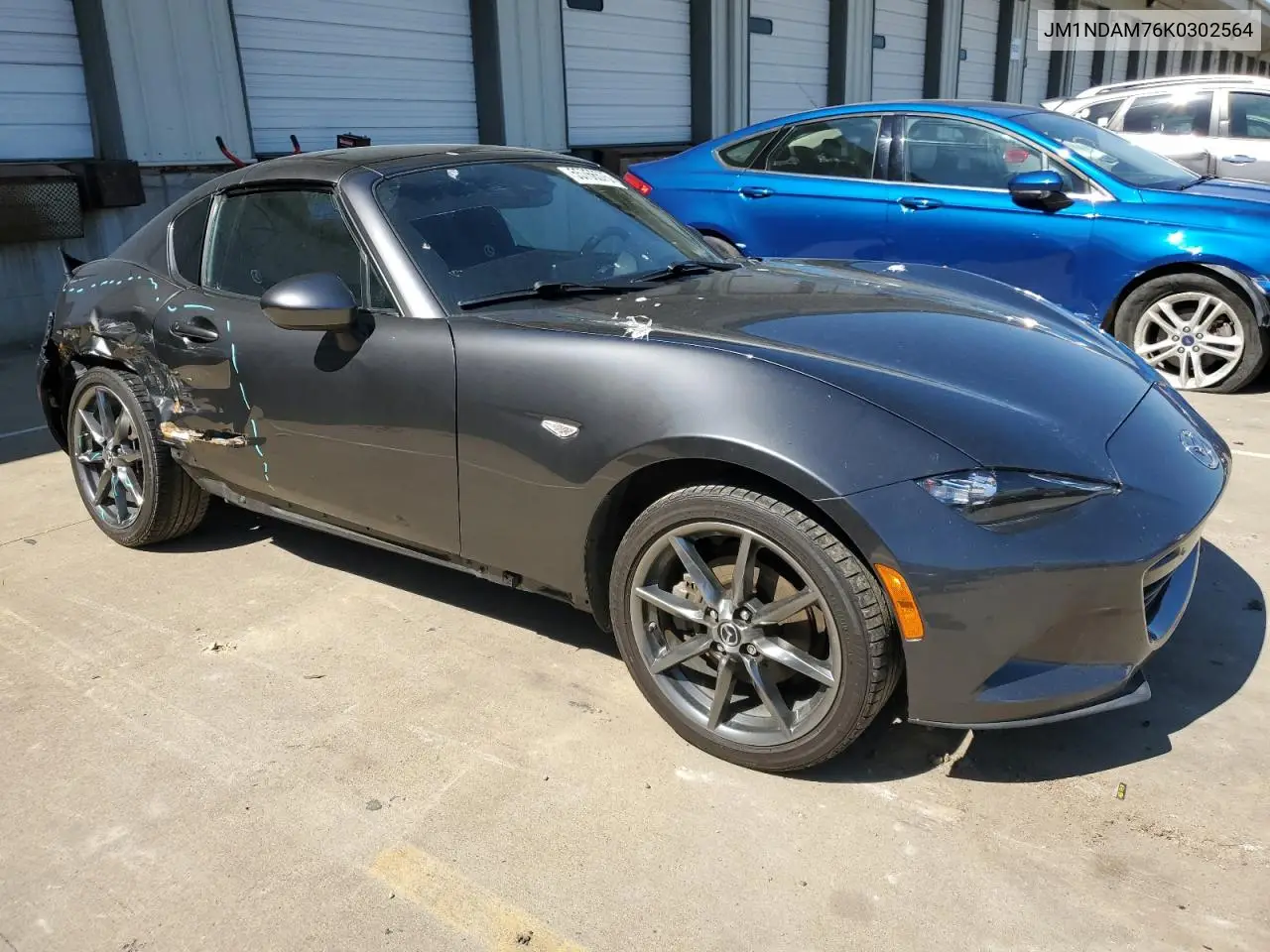 2019 Mazda Mx-5 Miata Grand Touring VIN: JM1NDAM76K0302564 Lot: 55766575