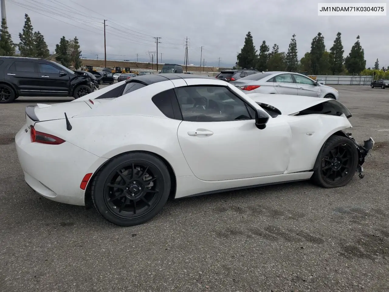 2019 Mazda Mx-5 Miata Grand Touring VIN: JM1NDAM71K0304075 Lot: 55878055