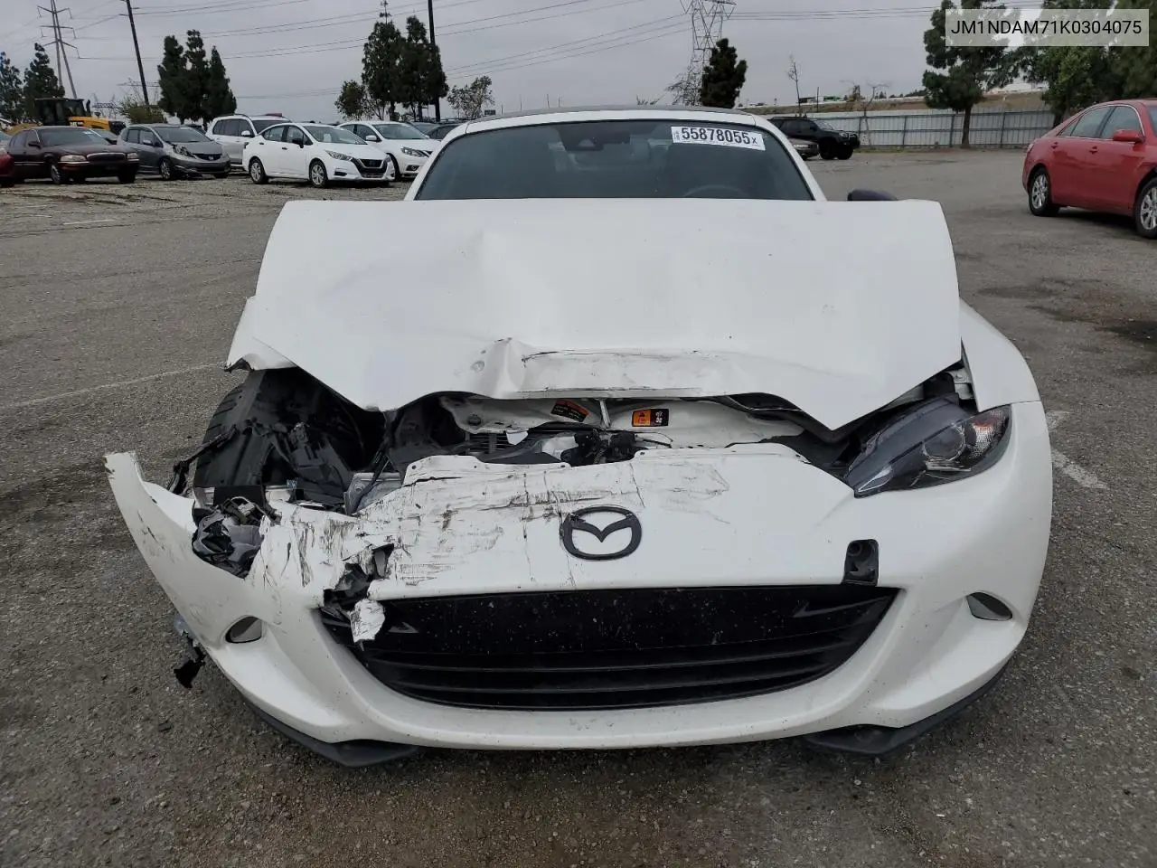 2019 Mazda Mx-5 Miata Grand Touring VIN: JM1NDAM71K0304075 Lot: 55878055