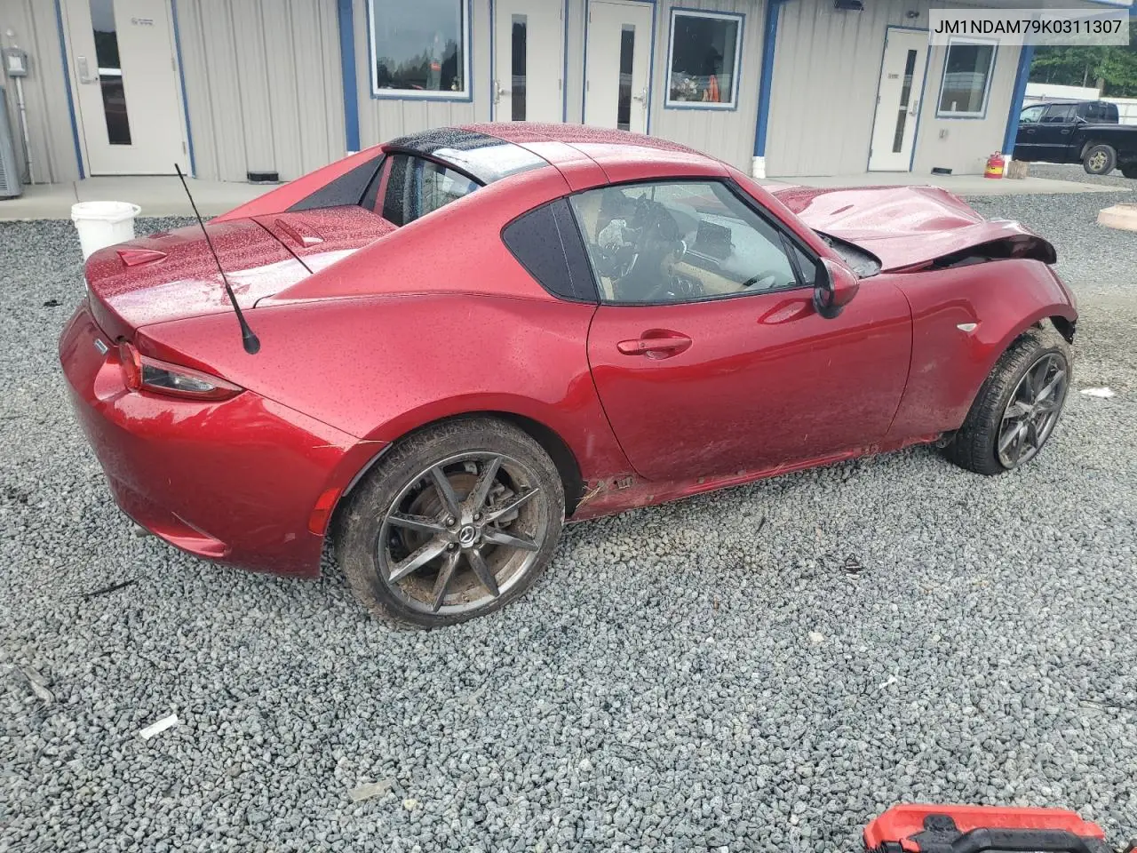 2019 Mazda Mx-5 Miata Grand Touring VIN: JM1NDAM79K0311307 Lot: 56828685