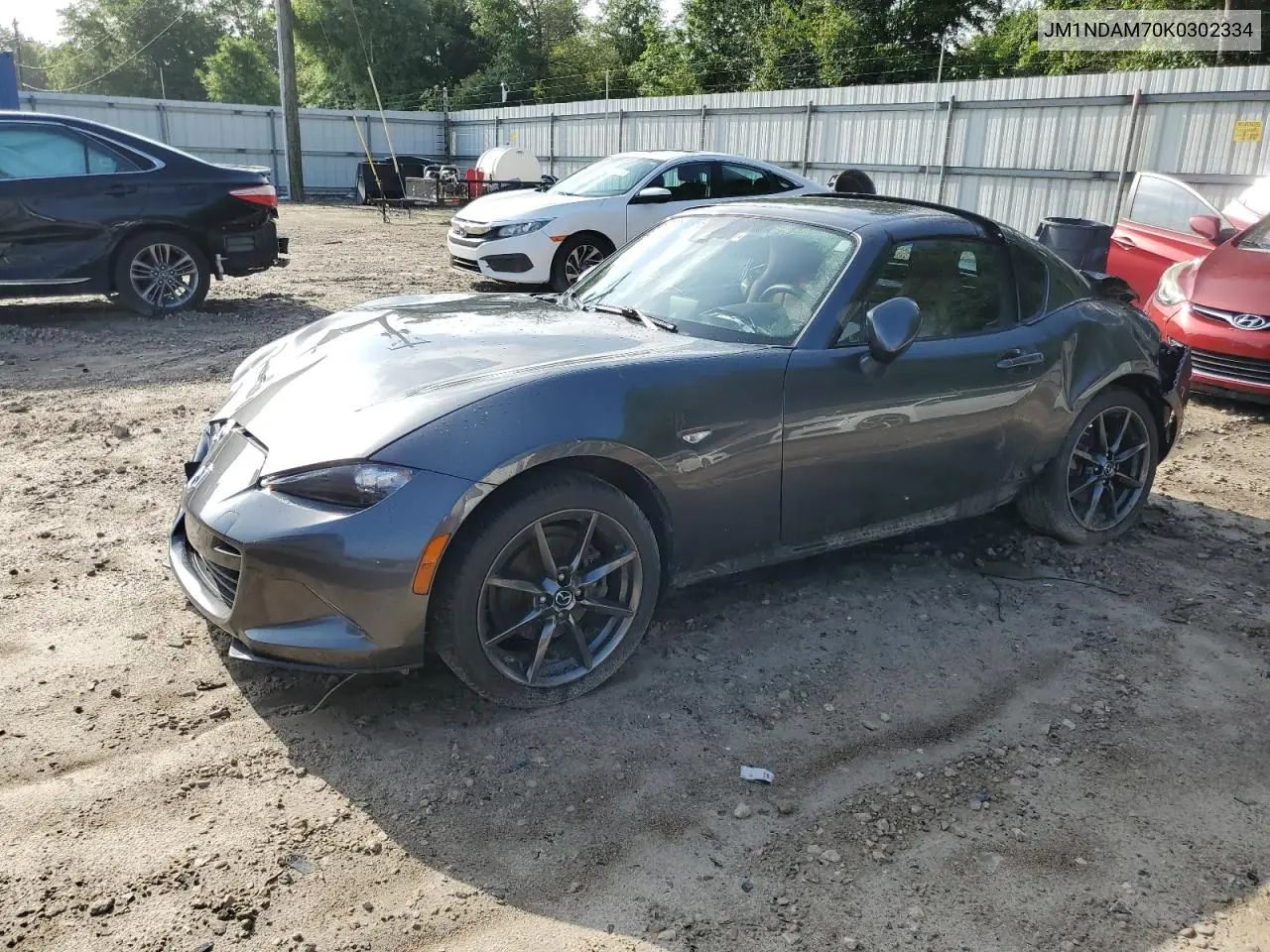2019 Mazda Mx-5 Miata Grand Touring VIN: JM1NDAM70K0302334 Lot: 59802625
