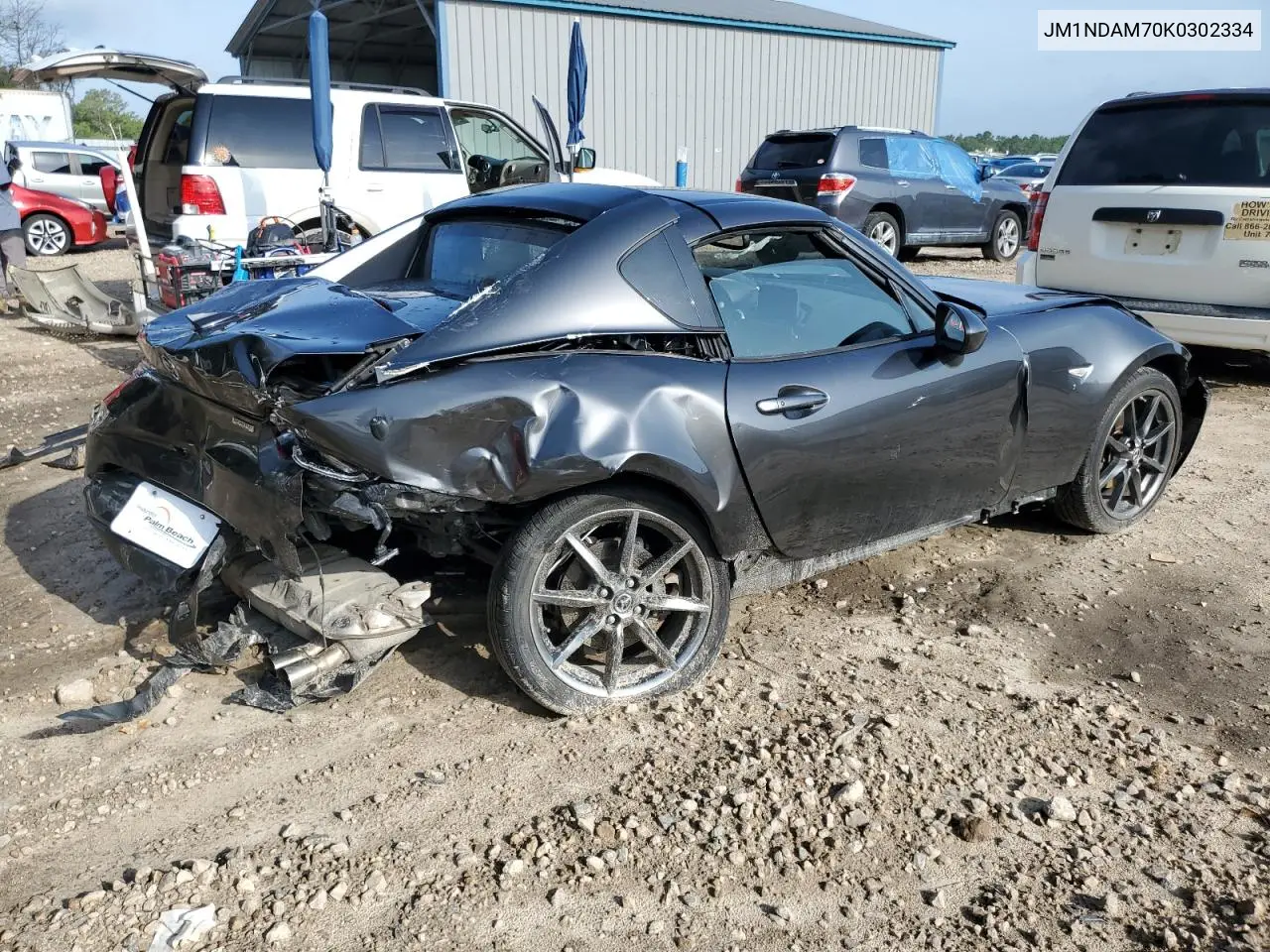 2019 Mazda Mx-5 Miata Grand Touring VIN: JM1NDAM70K0302334 Lot: 59802625