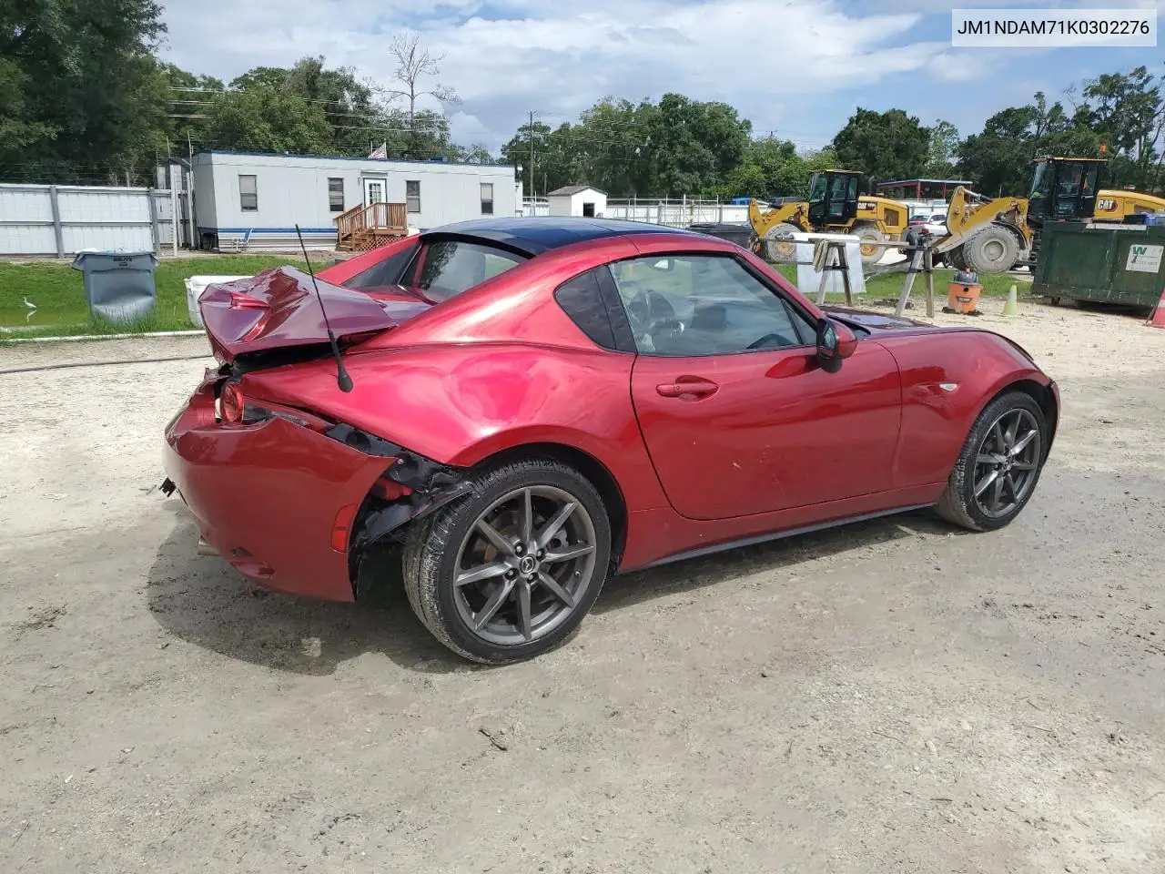 2019 Mazda Mx-5 Miata Grand Touring VIN: JM1NDAM71K0302276 Lot: 63149965