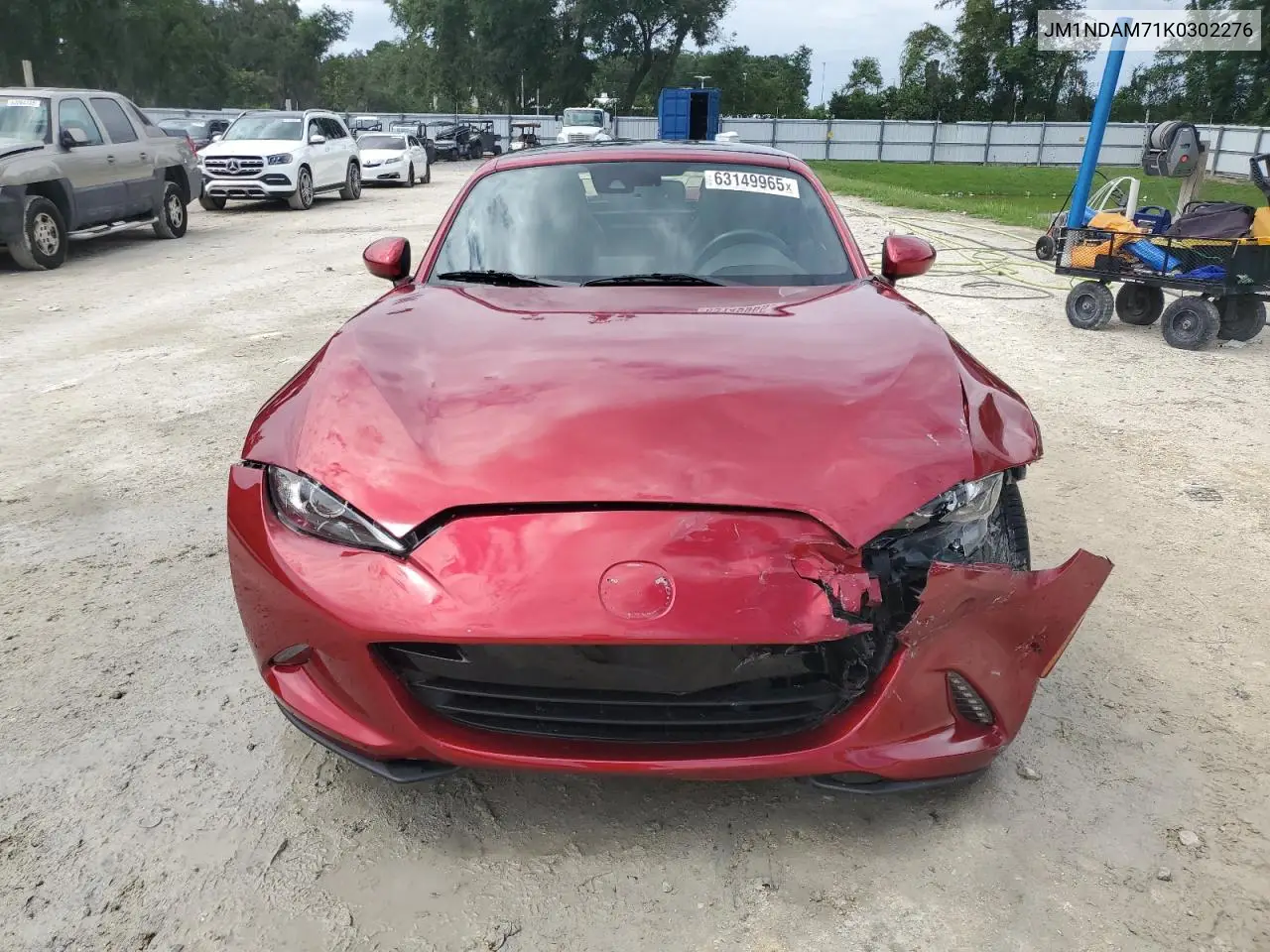 2019 Mazda Mx-5 Miata Grand Touring VIN: JM1NDAM71K0302276 Lot: 63149965