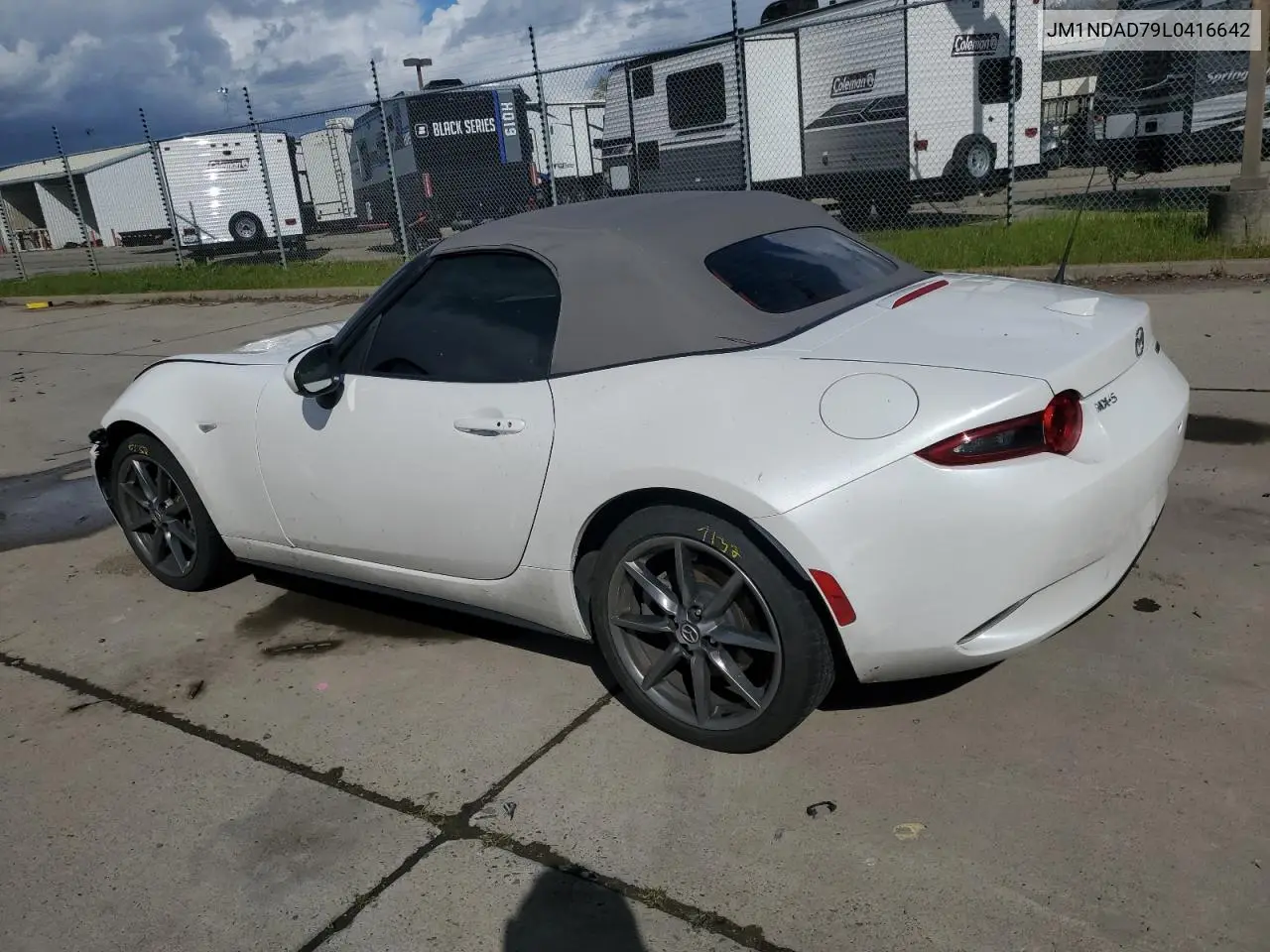 2020 Mazda Mx-5 Miata Grand Touring VIN: JM1NDAD79L0416642 Lot: 49334645