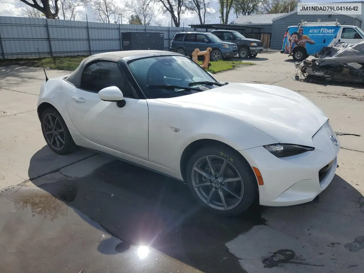 2020 Mazda Mx-5 Miata Grand Touring VIN: JM1NDAD79L0416642 Lot: 49334645
