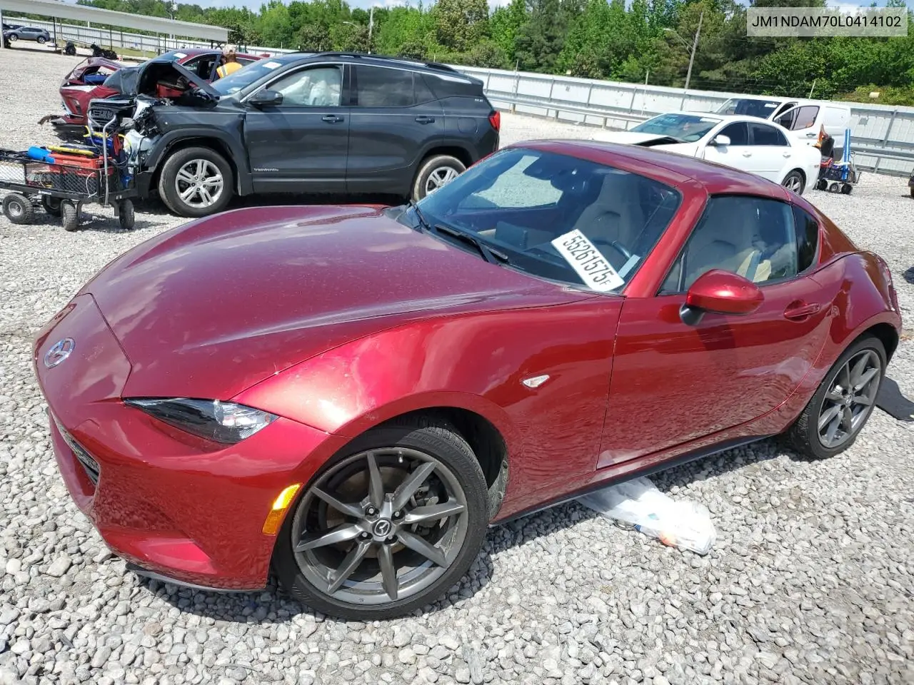 2020 Mazda Mx-5 Miata Grand Touring VIN: JM1NDAM70L0414102 Lot: 55261575