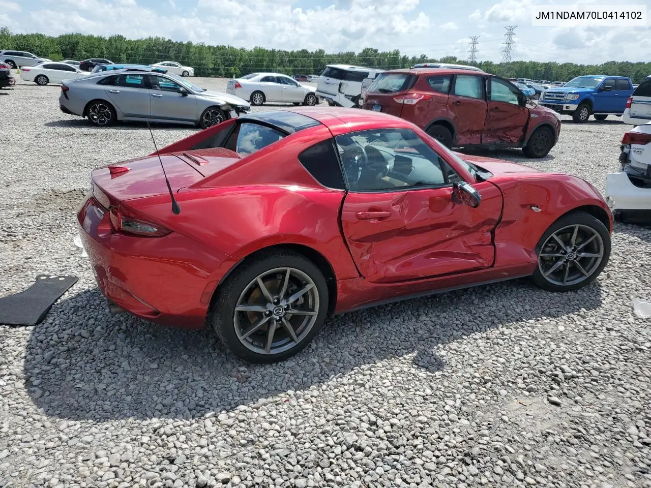 2020 Mazda Mx-5 Miata Grand Touring VIN: JM1NDAM70L0414102 Lot: 55261575