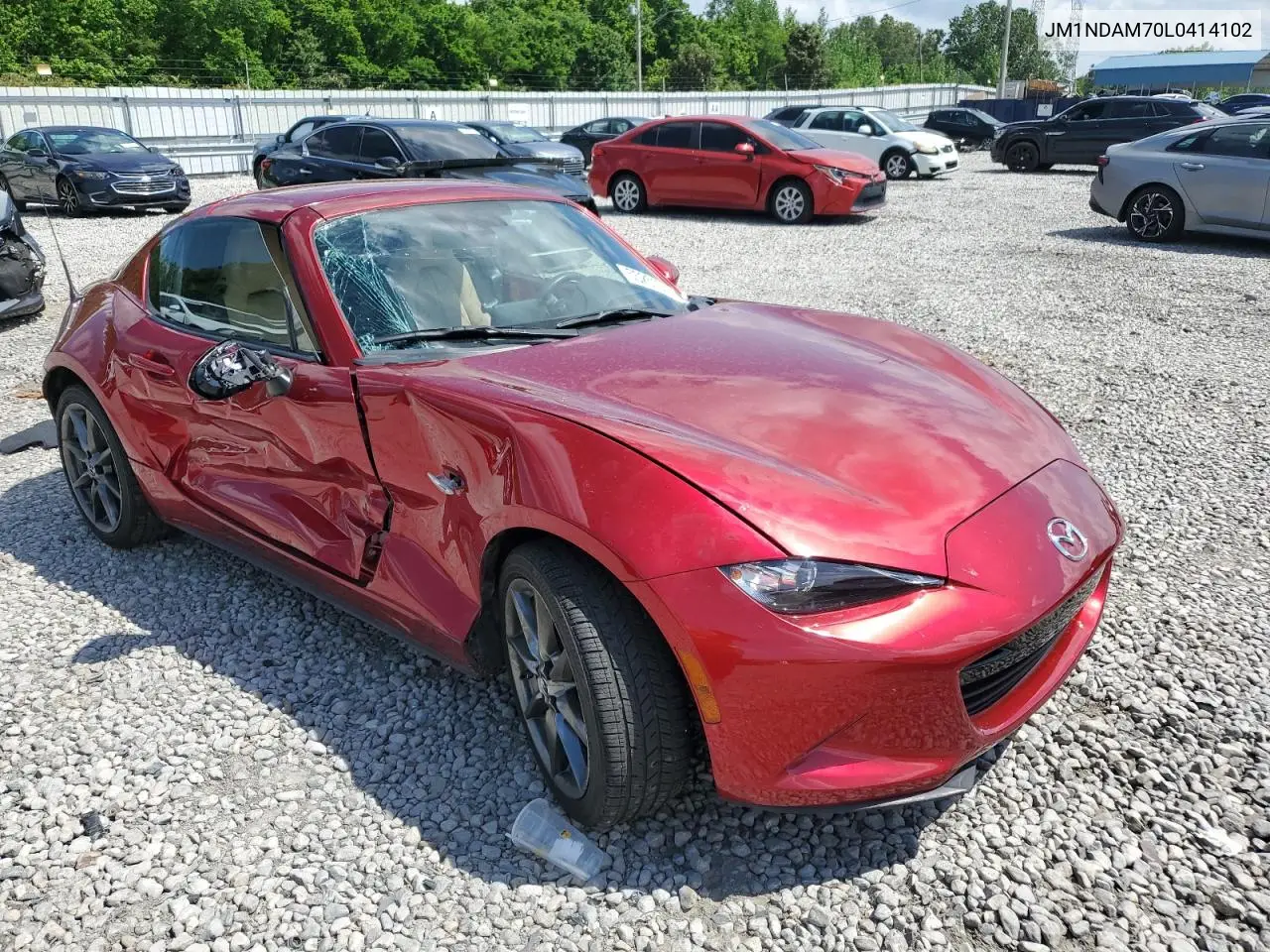 2020 Mazda Mx-5 Miata Grand Touring VIN: JM1NDAM70L0414102 Lot: 55261575