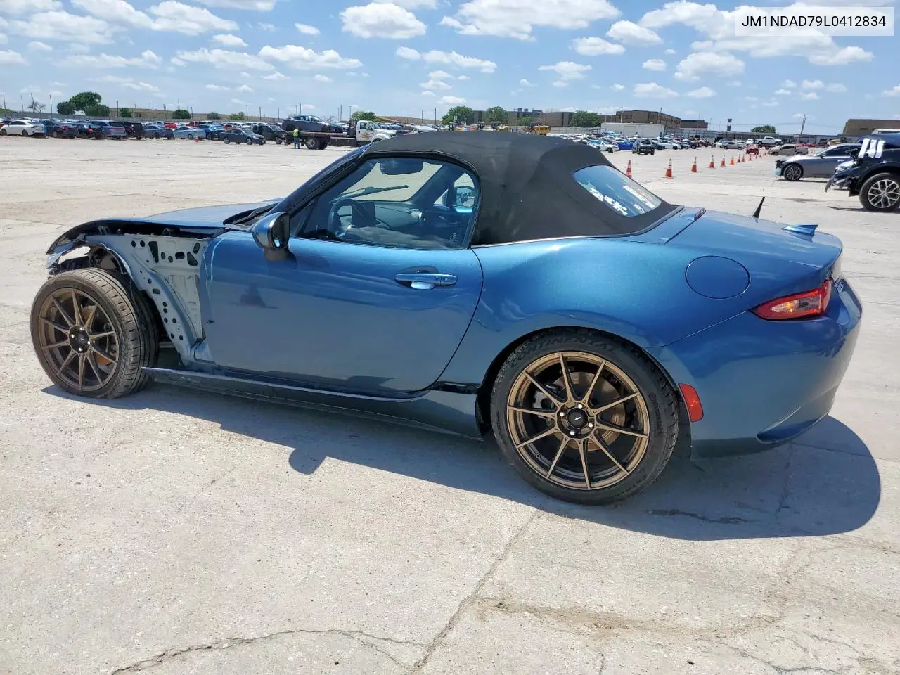 2020 Mazda Mx-5 Miata Grand Touring VIN: JM1NDAD79L0412834 Lot: 56570475