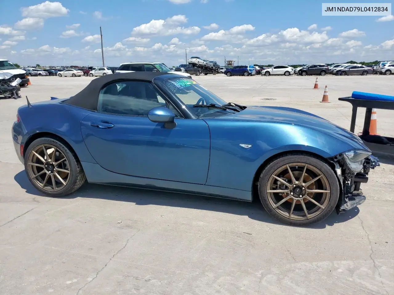2020 Mazda Mx-5 Miata Grand Touring VIN: JM1NDAD79L0412834 Lot: 56570475