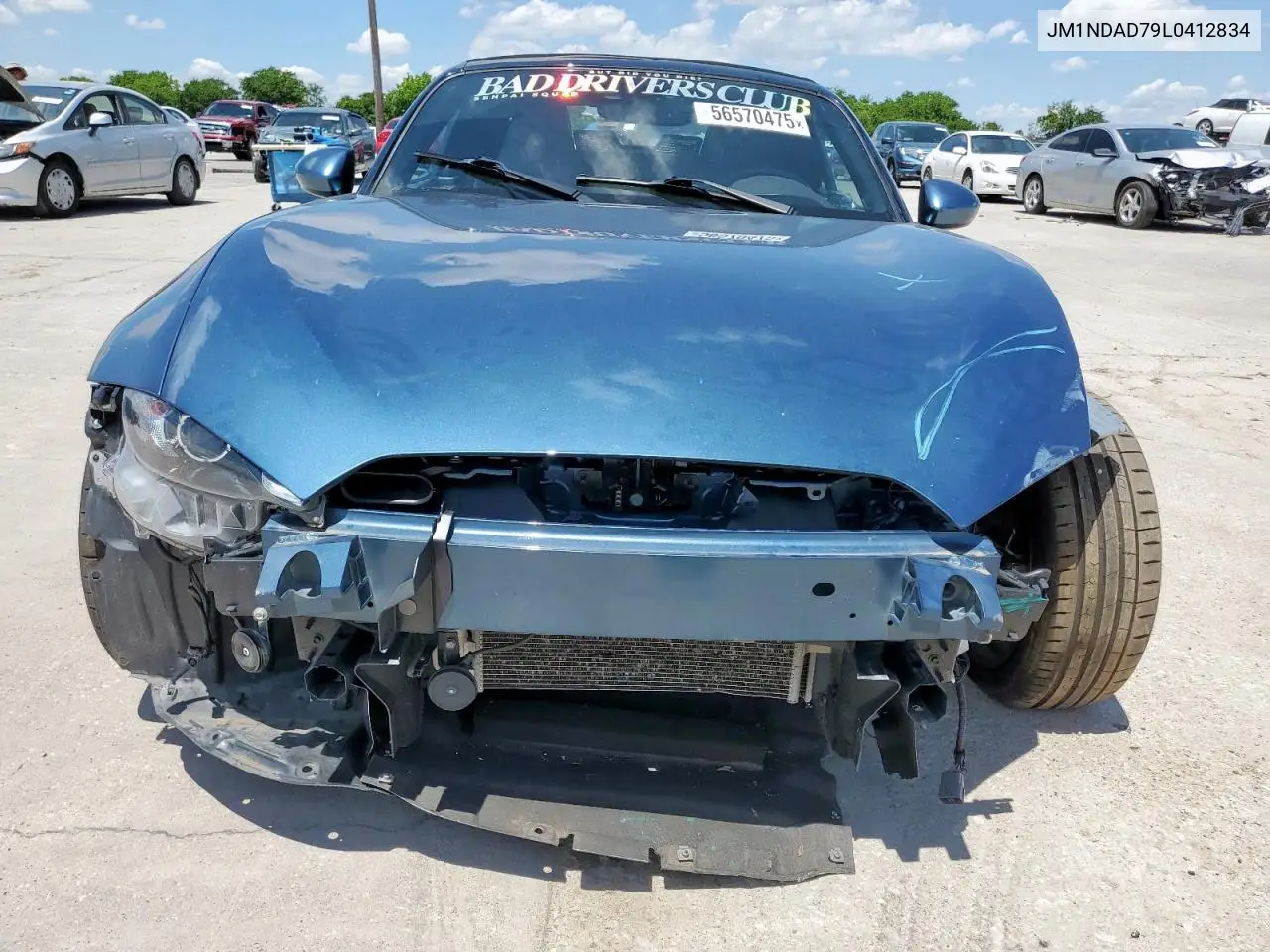 2020 Mazda Mx-5 Miata Grand Touring VIN: JM1NDAD79L0412834 Lot: 56570475