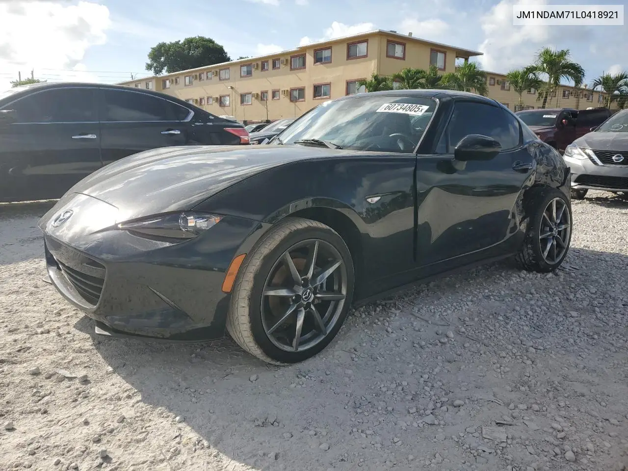 2020 Mazda Mx-5 Miata Grand Touring VIN: JM1NDAM71L0418921 Lot: 60734805