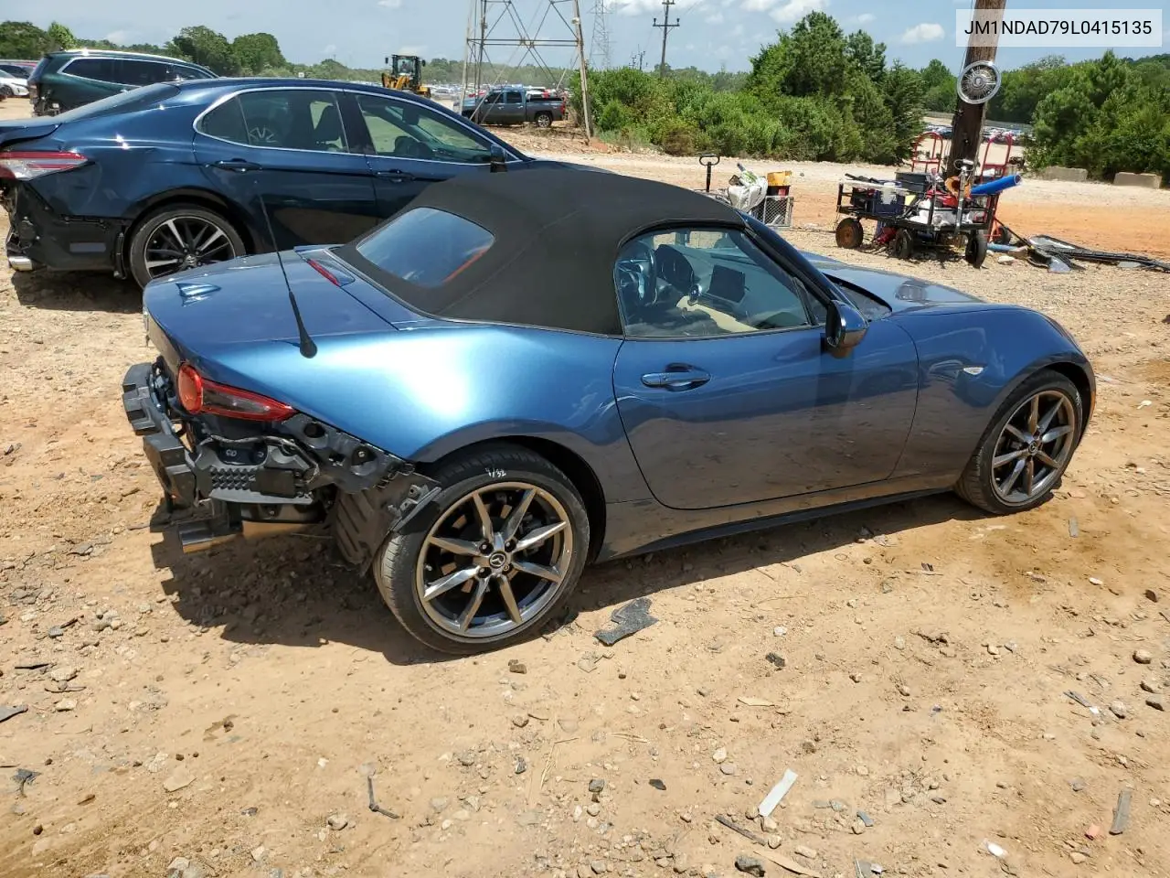 2020 Mazda Mx-5 Miata Grand Touring VIN: JM1NDAD79L0415135 Lot: 61734475