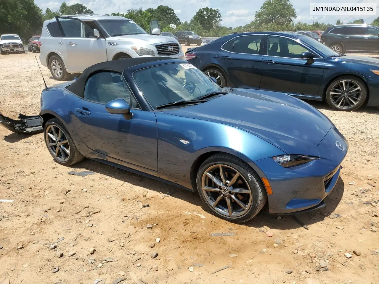 2020 Mazda Mx-5 Miata Grand Touring VIN: JM1NDAD79L0415135 Lot: 61734475
