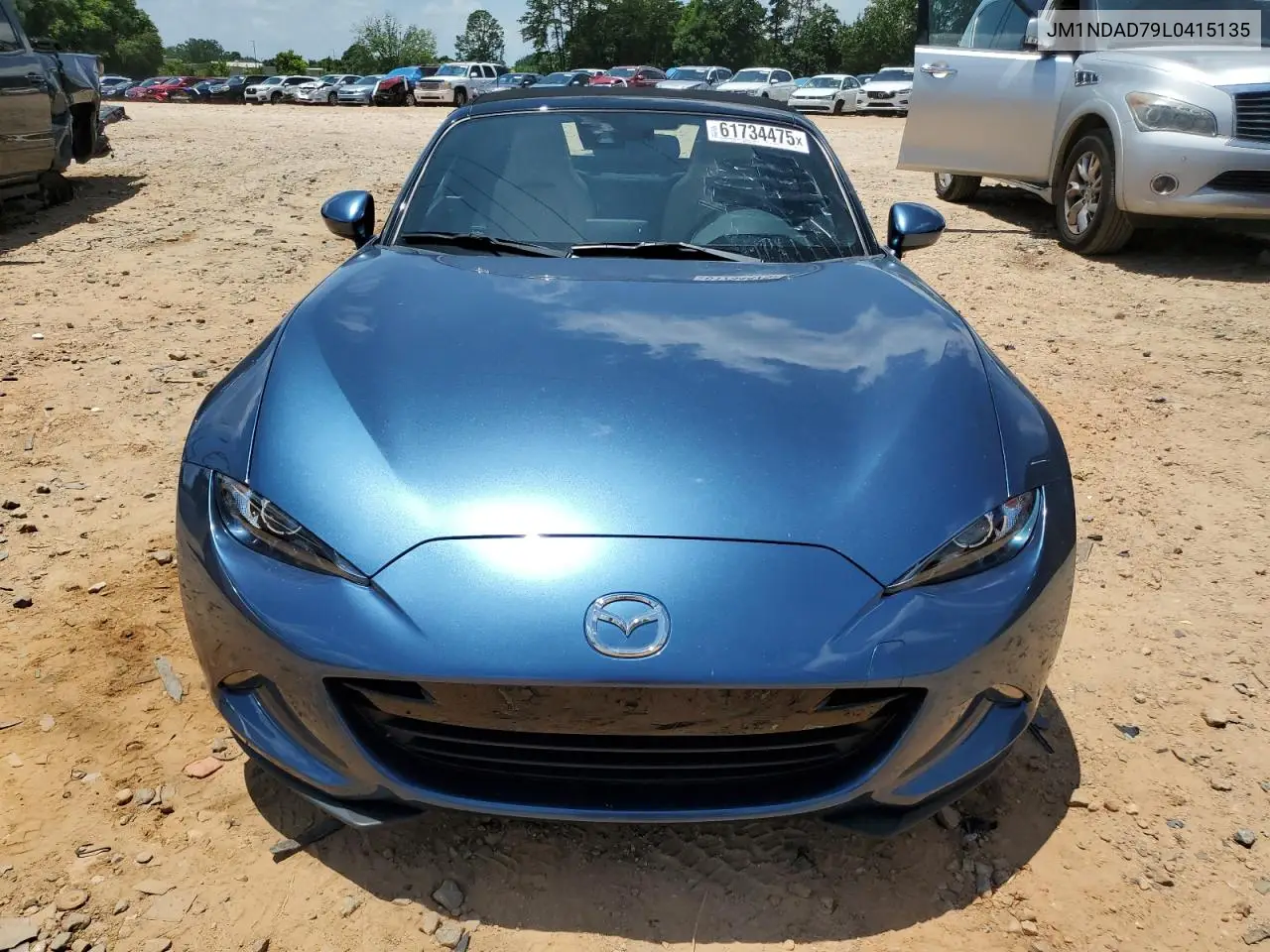 2020 Mazda Mx-5 Miata Grand Touring VIN: JM1NDAD79L0415135 Lot: 61734475