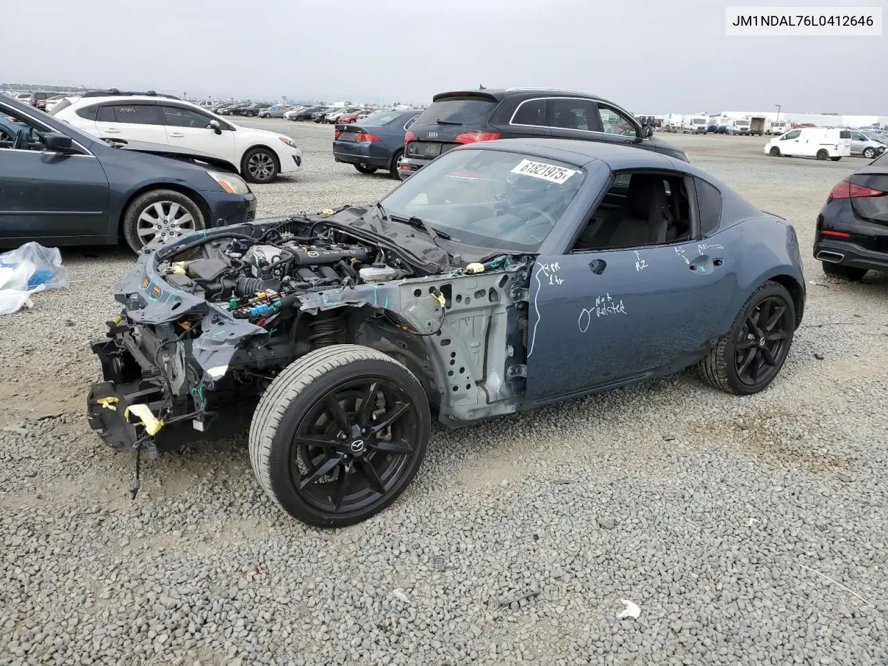 2020 Mazda Mx-5 Miata Club VIN: JM1NDAL76L0412646 Lot: 61821975