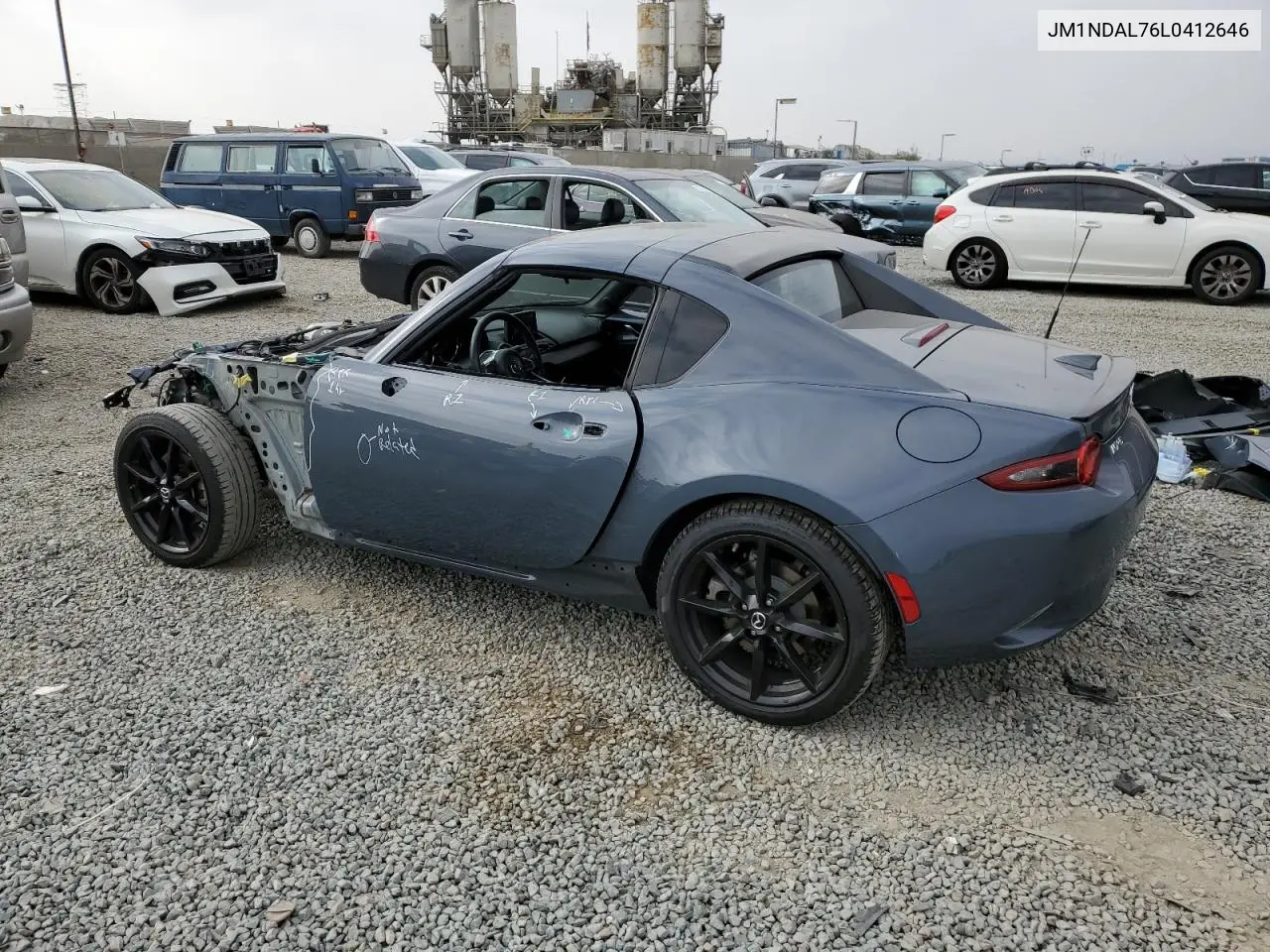 2020 Mazda Mx-5 Miata Club VIN: JM1NDAL76L0412646 Lot: 61821975