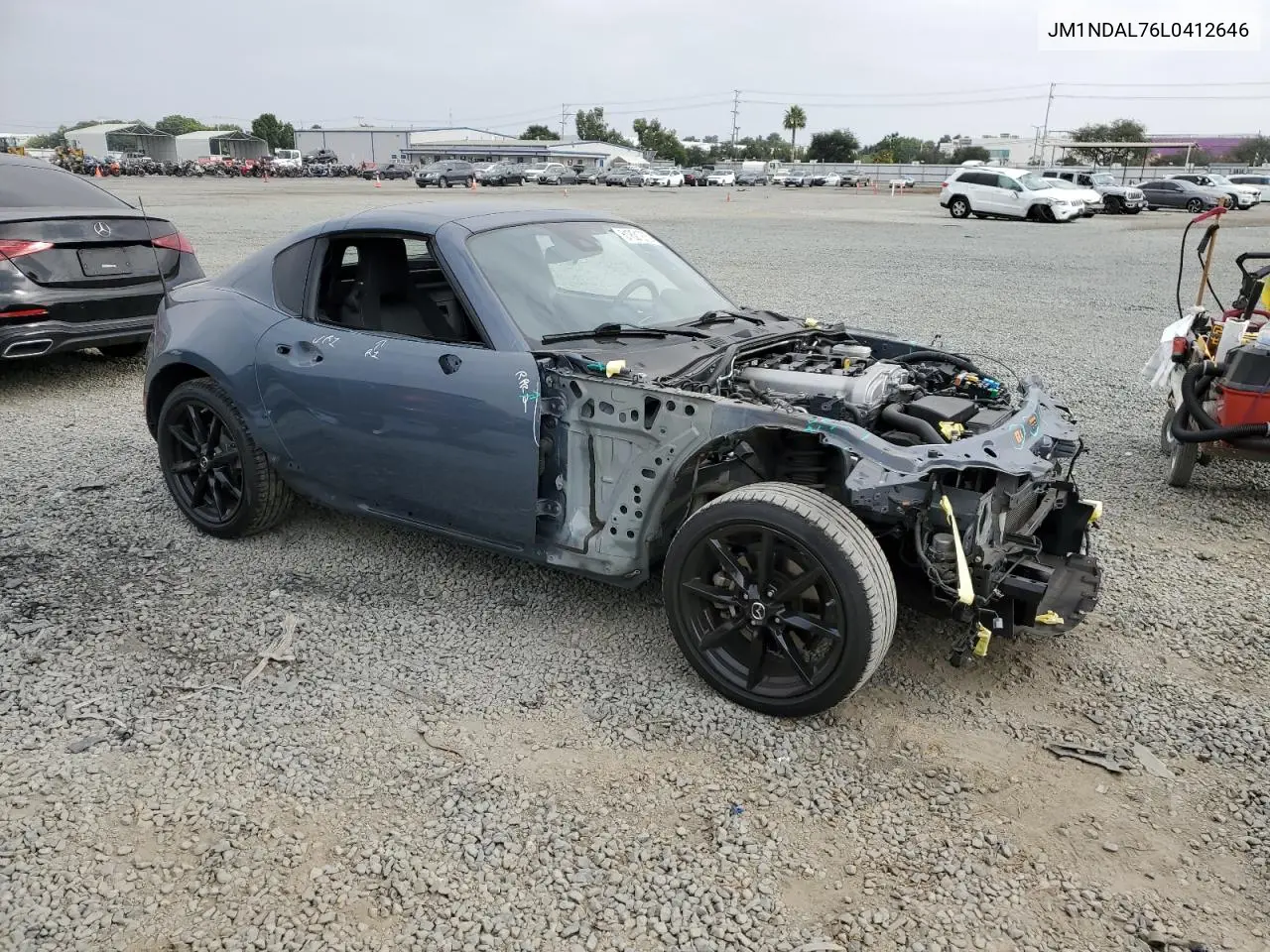 2020 Mazda Mx-5 Miata Club VIN: JM1NDAL76L0412646 Lot: 61821975