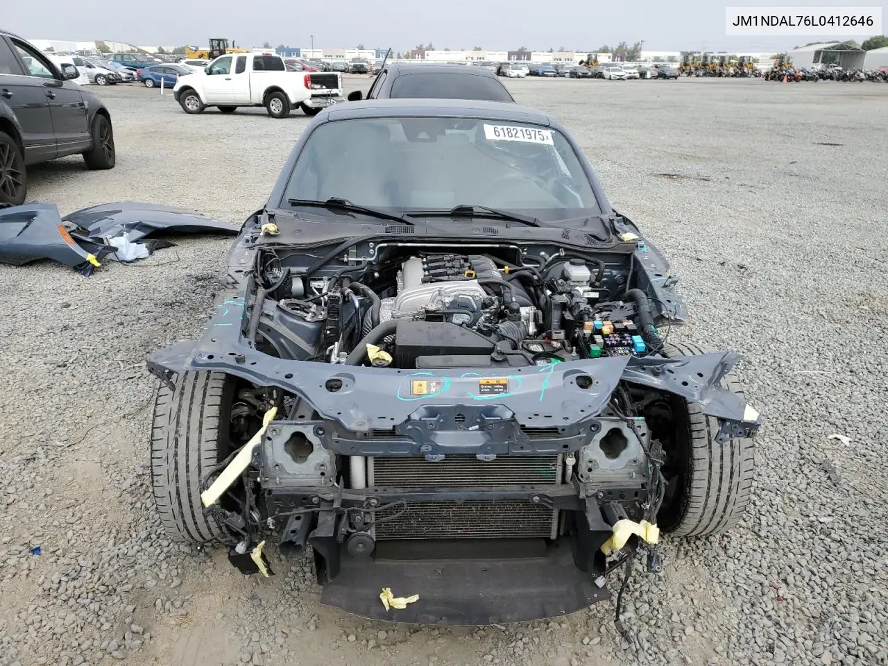 2020 Mazda Mx-5 Miata Club VIN: JM1NDAL76L0412646 Lot: 61821975