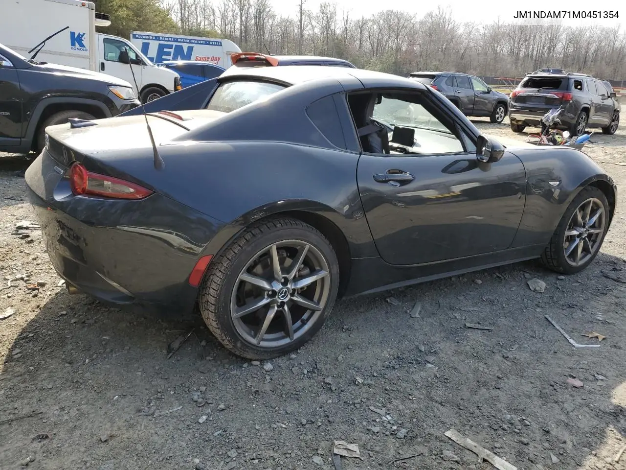 2021 Mazda Mx-5 Miata Grand Touring VIN: JM1NDAM71M0451354 Lot: 47756025