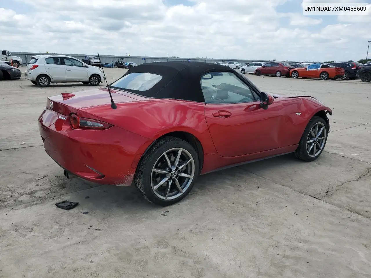 2021 Mazda Mx-5 Miata Grand Touring VIN: JM1NDAD7XM0458609 Lot: 55657955