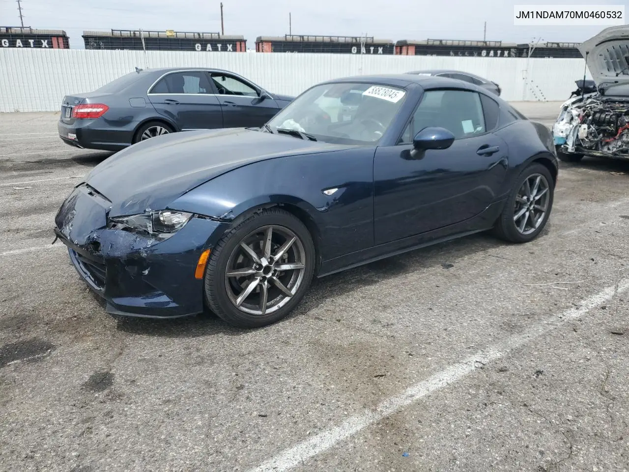 2021 Mazda Mx-5 Miata Grand Touring VIN: JM1NDAM70M0460532 Lot: 58828045