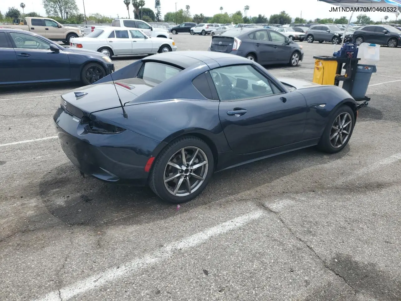 2021 Mazda Mx-5 Miata Grand Touring VIN: JM1NDAM70M0460532 Lot: 58828045