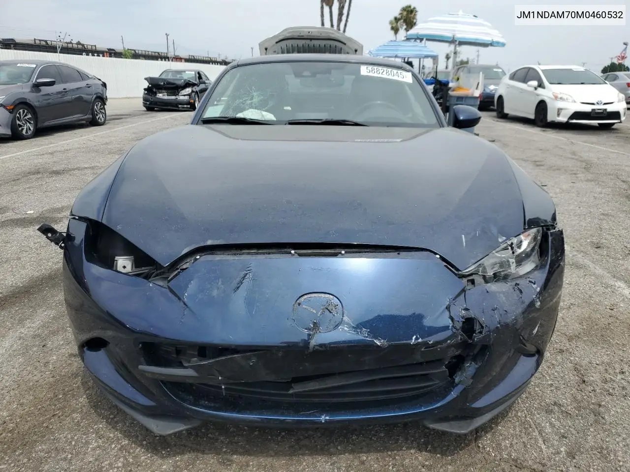 2021 Mazda Mx-5 Miata Grand Touring VIN: JM1NDAM70M0460532 Lot: 58828045