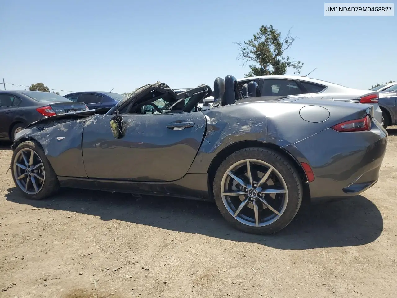 2021 Mazda Mx-5 Miata Grand Touring VIN: JM1NDAD79M0458827 Lot: 62238855