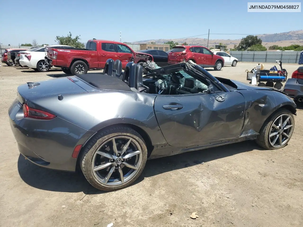 2021 Mazda Mx-5 Miata Grand Touring VIN: JM1NDAD79M0458827 Lot: 62238855