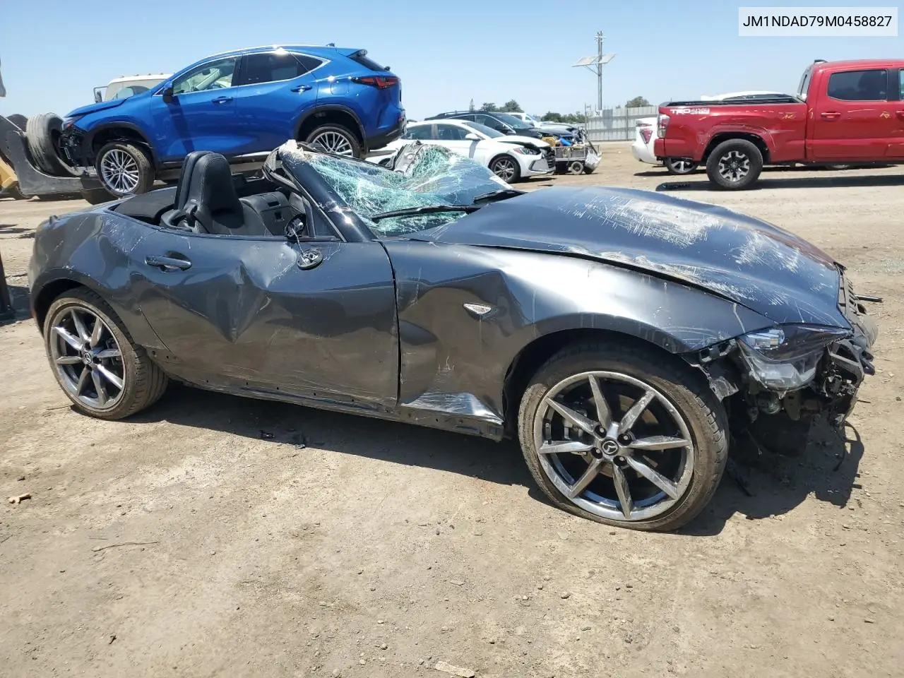2021 Mazda Mx-5 Miata Grand Touring VIN: JM1NDAD79M0458827 Lot: 62238855