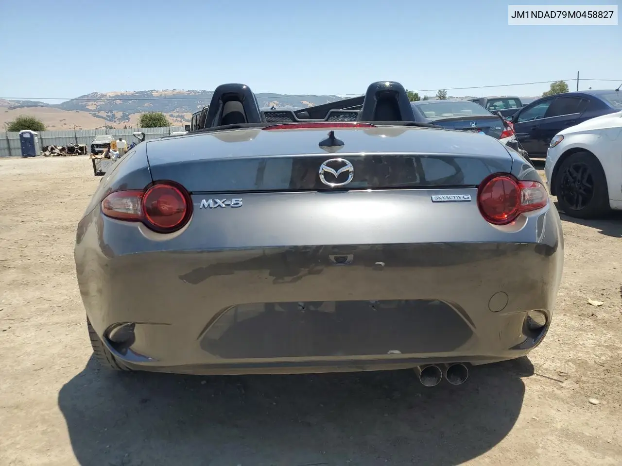 2021 Mazda Mx-5 Miata Grand Touring VIN: JM1NDAD79M0458827 Lot: 62238855