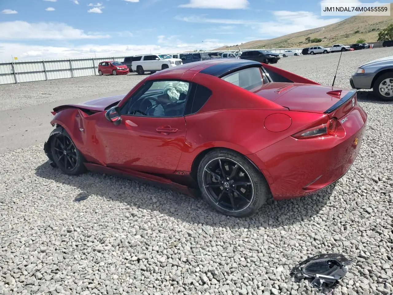 2021 Mazda Mx-5 Miata Club VIN: JM1NDAL74M0455559 Lot: 63622025