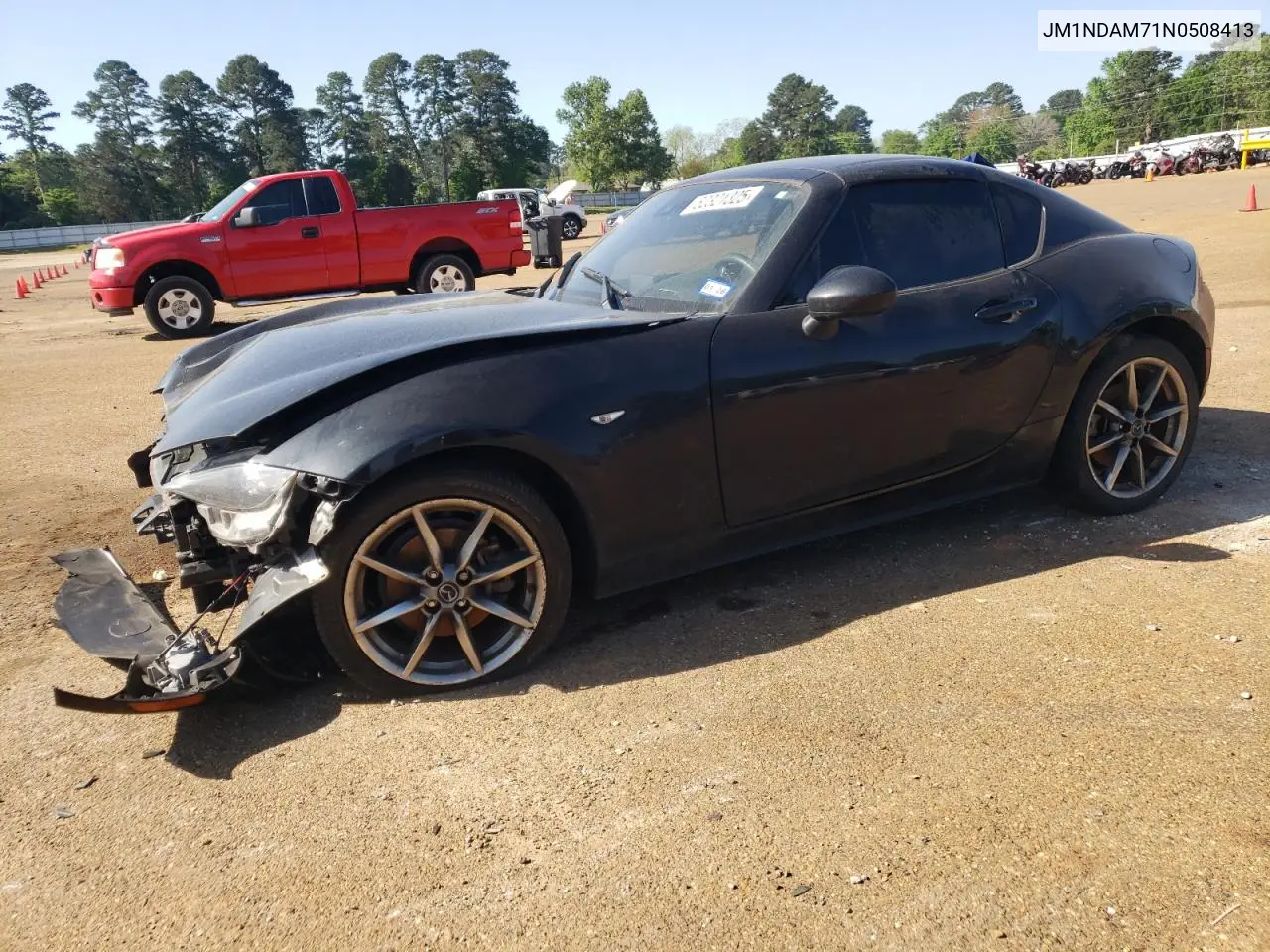 2022 Mazda Mx-5 Miata Grand Touring VIN: JM1NDAM71N0508413 Lot: 52321325