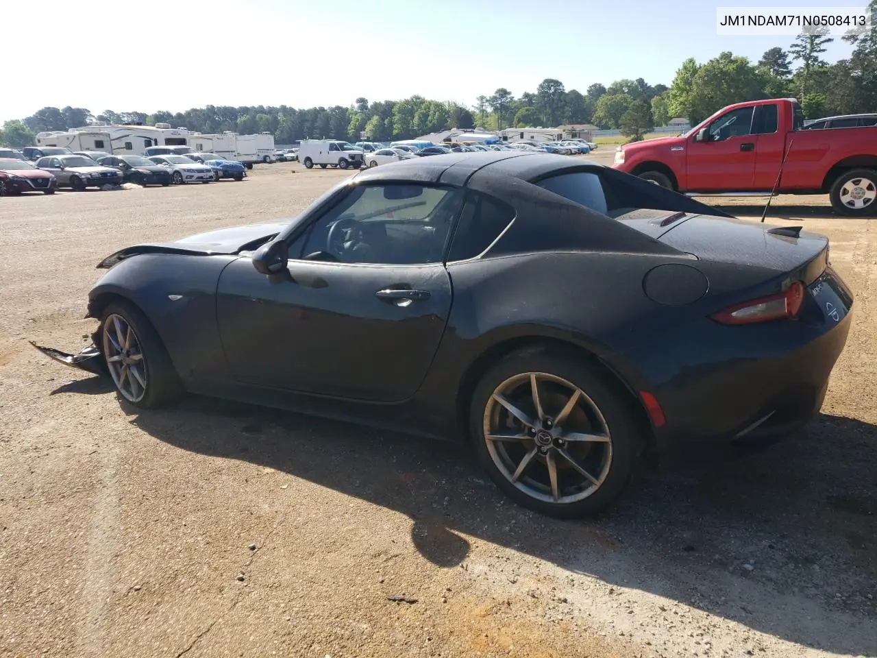 2022 Mazda Mx-5 Miata Grand Touring VIN: JM1NDAM71N0508413 Lot: 52321325