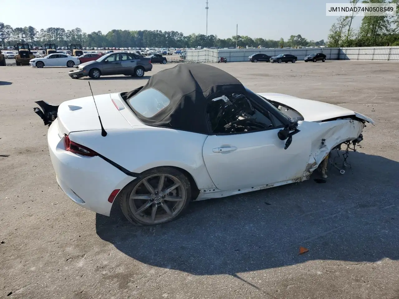 2022 Mazda Mx-5 Miata Grand Touring VIN: JM1NDAD74N0508549 Lot: 52900145