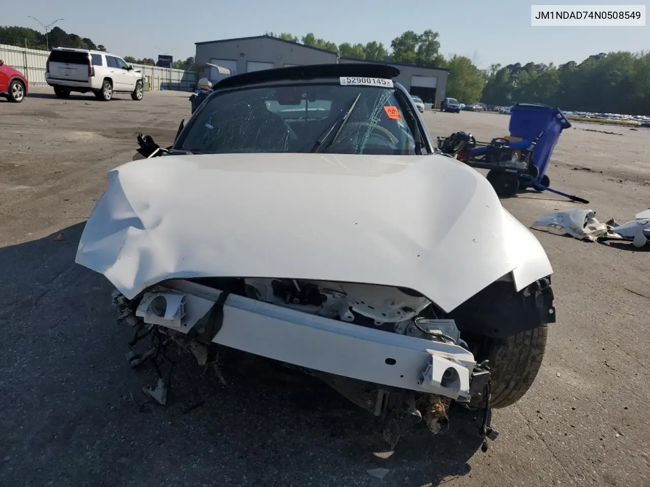 2022 Mazda Mx-5 Miata Grand Touring VIN: JM1NDAD74N0508549 Lot: 52900145