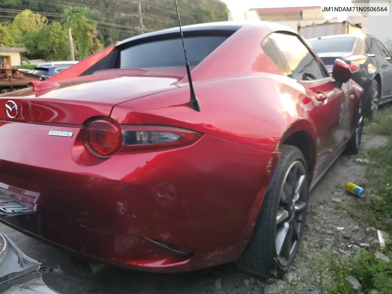 2022 Mazda Mx-5 Miata Grand Touring VIN: JM1NDAM71N0506564 Lot: 54540235