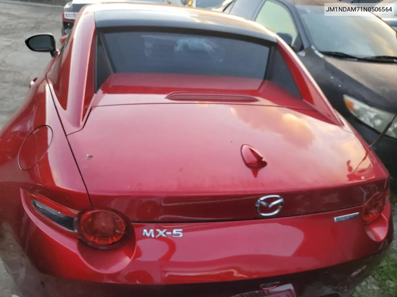 2022 Mazda Mx-5 Miata Grand Touring VIN: JM1NDAM71N0506564 Lot: 54540235